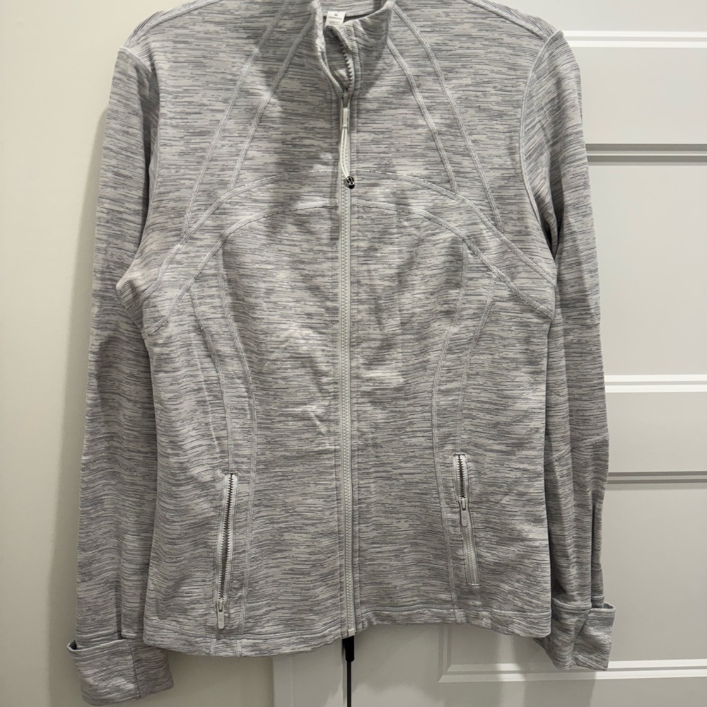 Lululemon Athletica Light Gray Utility Jacket